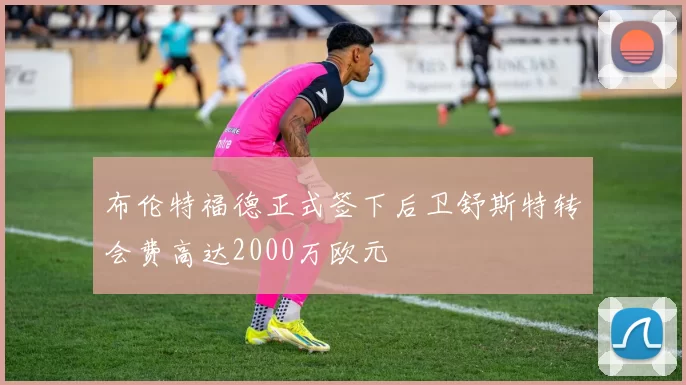 布伦特福德正式签下后卫舒斯特转会费高达2000万欧元