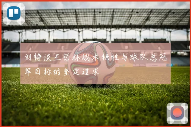 刘铮谈王哲林战术牺牲与球队总冠军目标的坚定追求